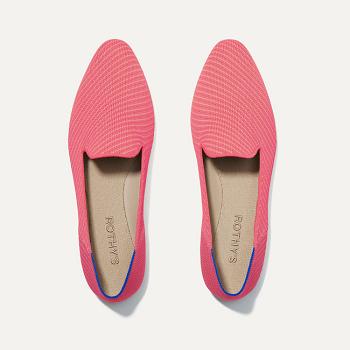 Rothy's The Almond Loafer Flate Sko Dame Rosa | GNOUC67940